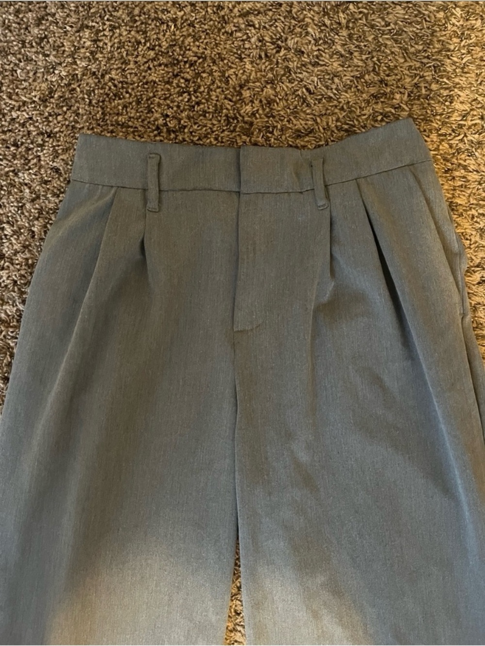 A New Day Gray wide leg pants size 6